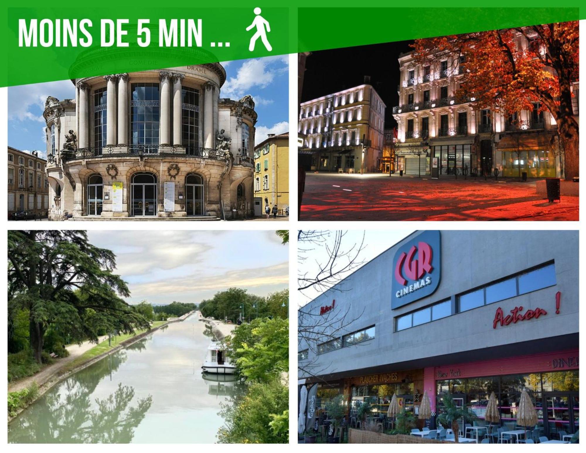 Loc'Nuit - Chambres Tout Confort - Hyper Centre Agen Esterno foto